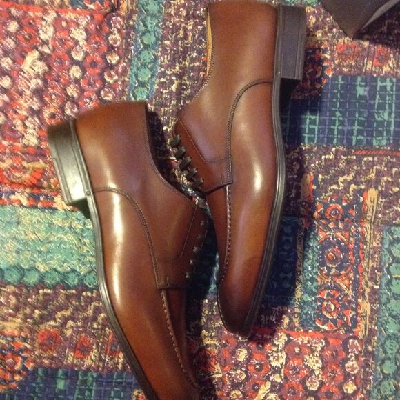Antonio Maurizi Men\'s Brown Leather Split Toe Oxford Dress Shoes -11(EU44) - NIB main image 5
